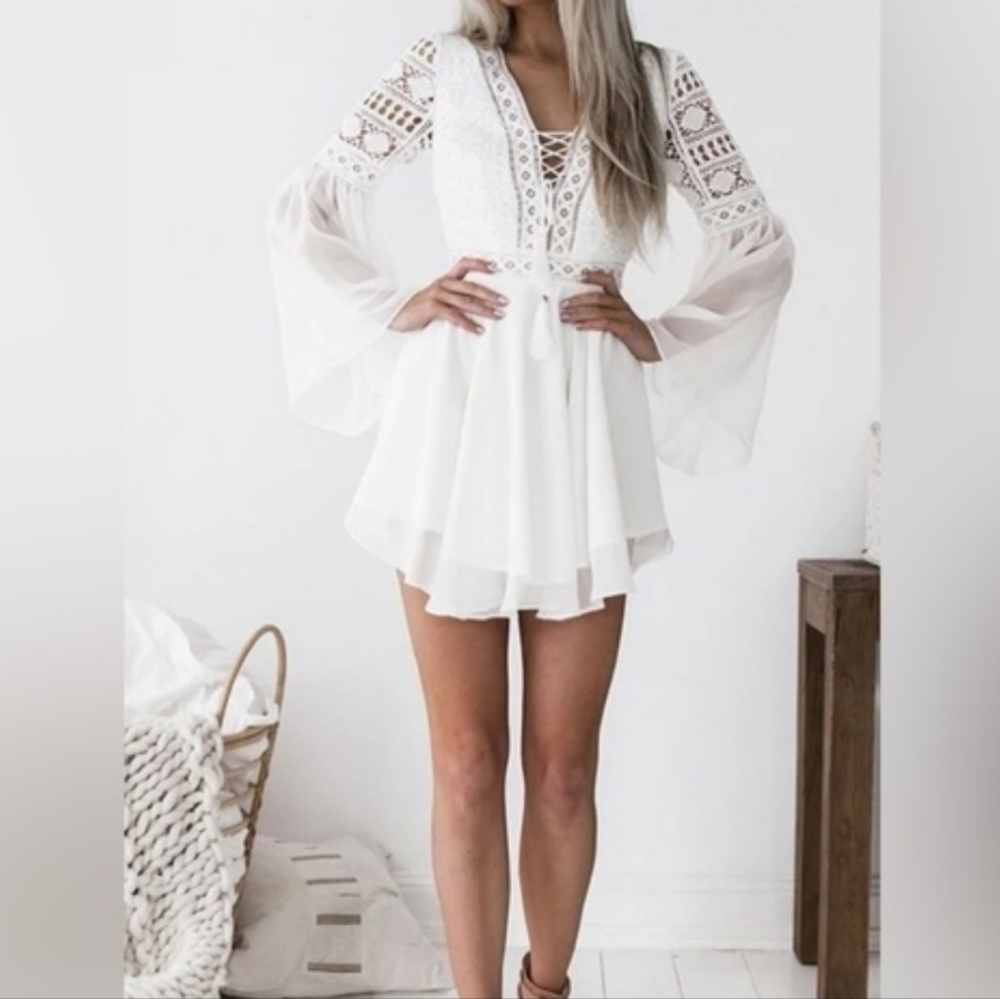 Two Sisters The Label/Jaus Alyse Dress – White – US 6